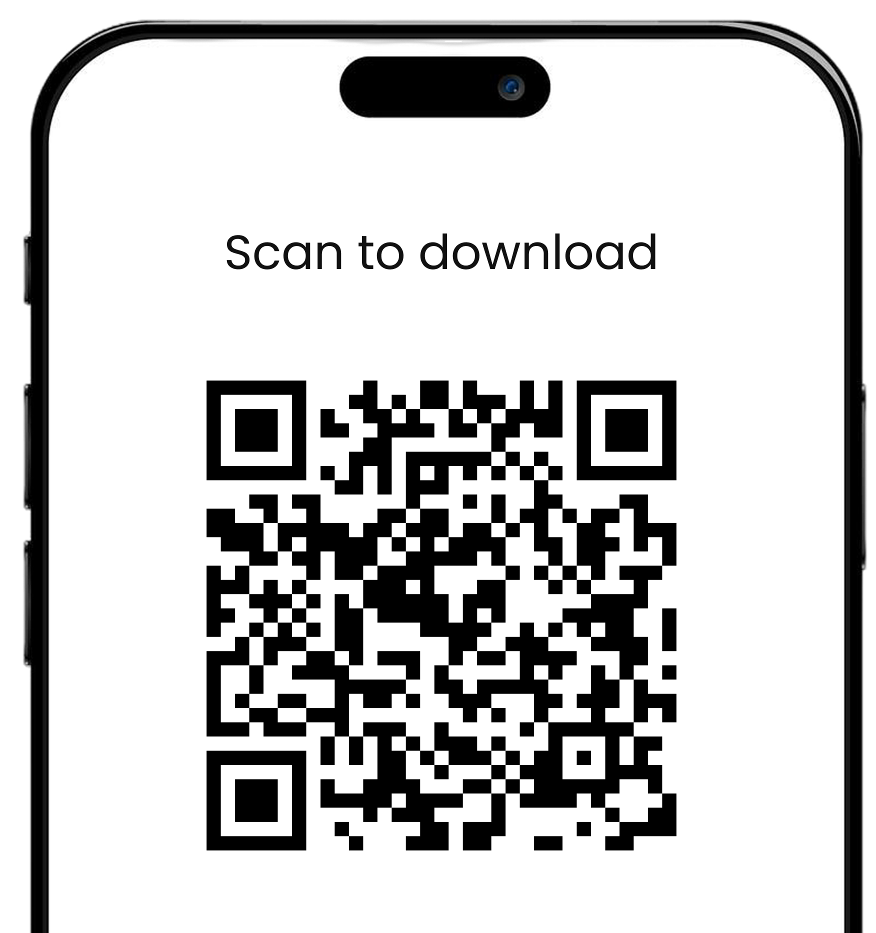 QR Code to download Fanbella app